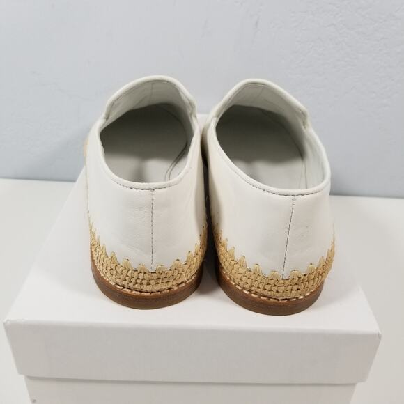 Vince Jalen White Slip On Espadrilles Loafer Flat Size 11 - Picture 7 of 8